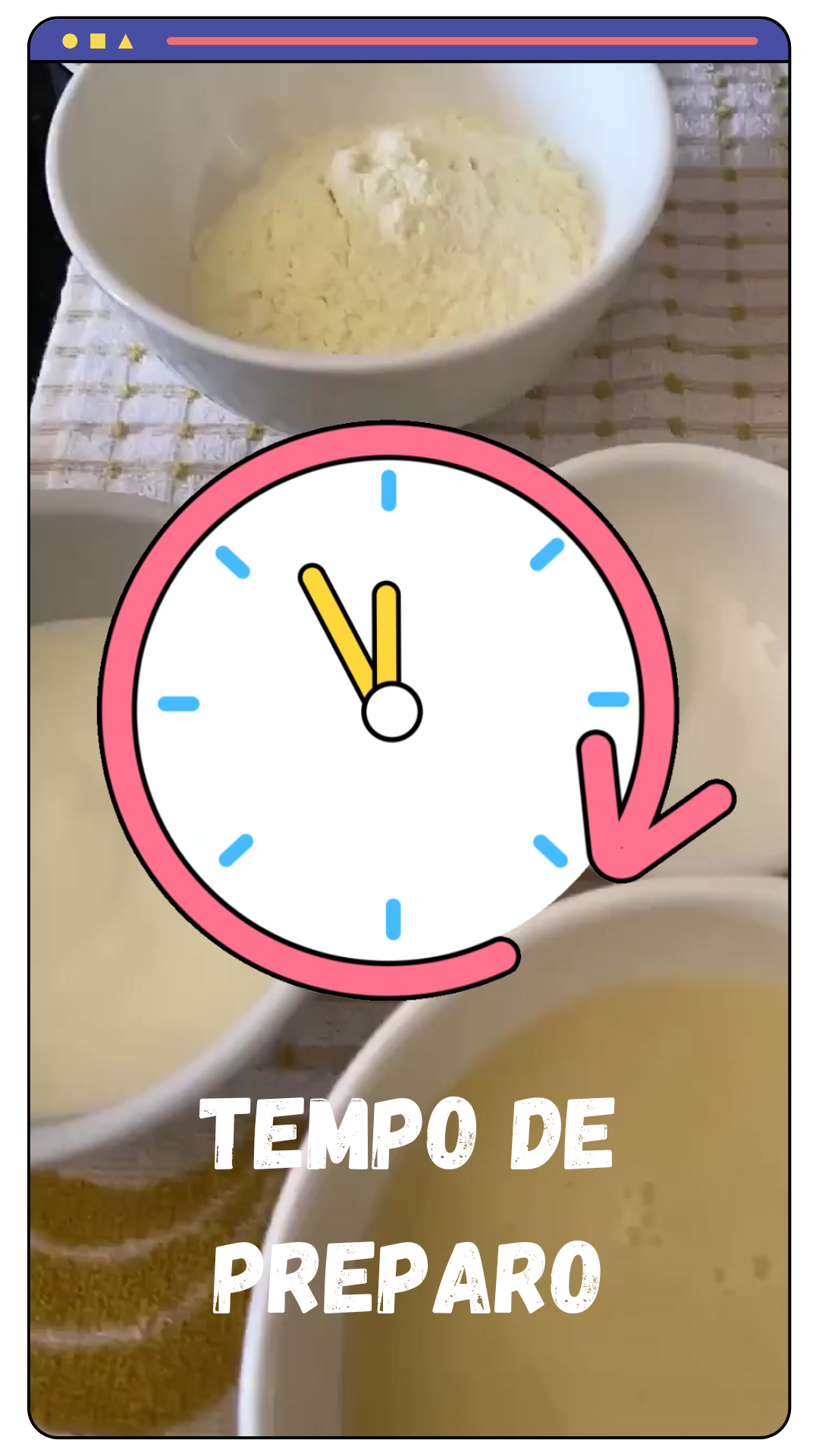 neste modulo vamos abordardar o tempo médio de preparo para cada receita